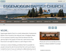 Tablet Screenshot of eggemogginbaptist.org